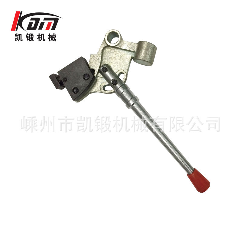 Handheld of a small electric double-bar hand-activated mini-penetrating plaque with sophisticated desktop pressure machine parts JC04-1T