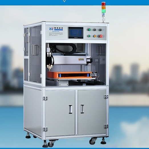 Full automatic battery point welder, single-sided battery number handler.