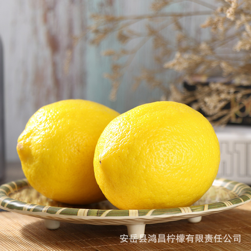 Yellow Lemon Fresh Lemon Fruit An Emerald Lemon Base direct-out fruit, 250-400 grams each