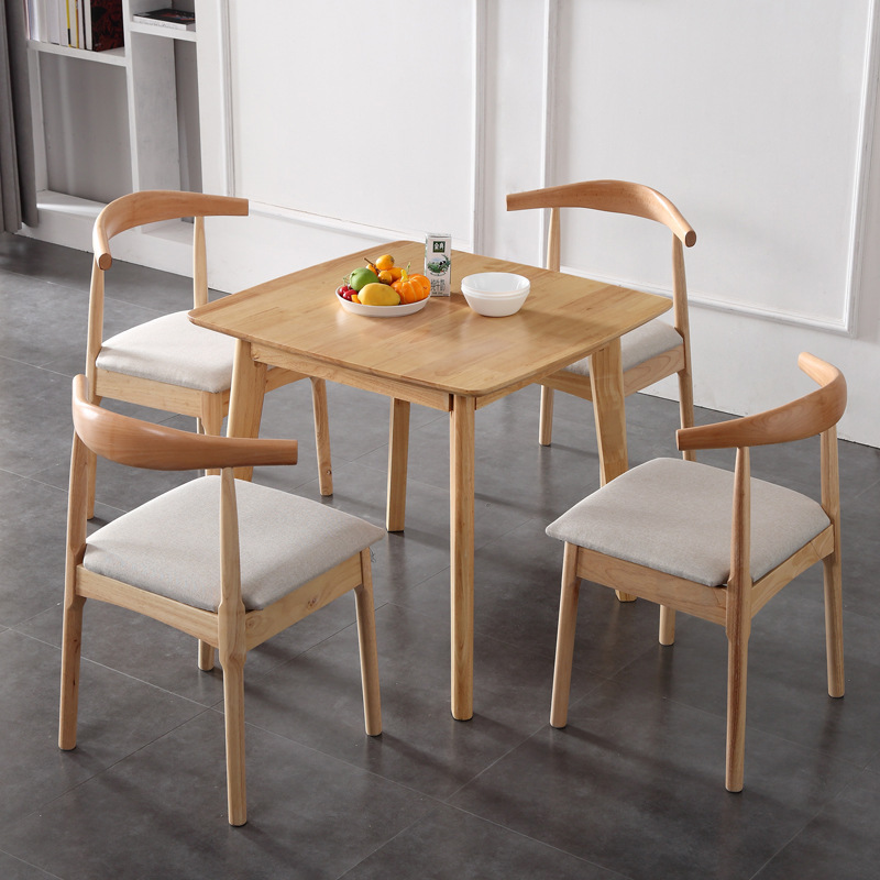 Customize the square table of the Café for home-based dining tables