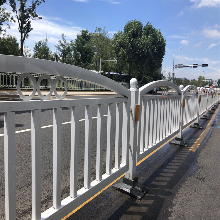 Qingdao Road Secured by the Qingdao Road Secured by a road road fence