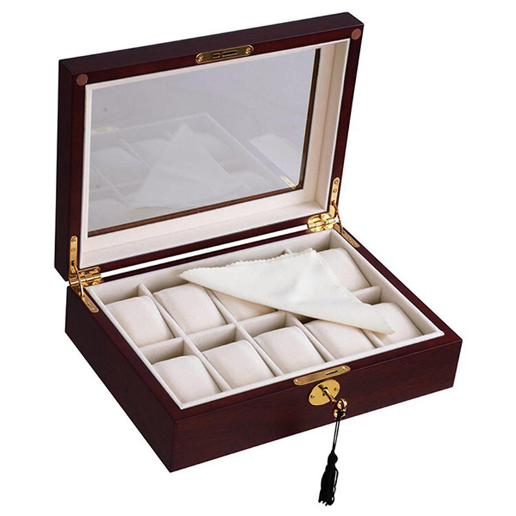 The display box is set for the 6-piece watch box.