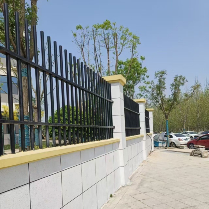 Zinc Steel Fence Cottage School rural perimeter fence fence fence works fence fence fences