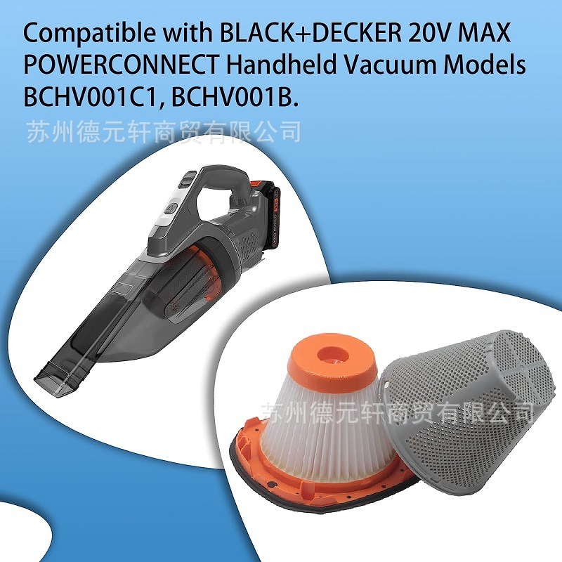 Access of Black+DECKER Smission 20V MAXPRONET September BCHVERC1.