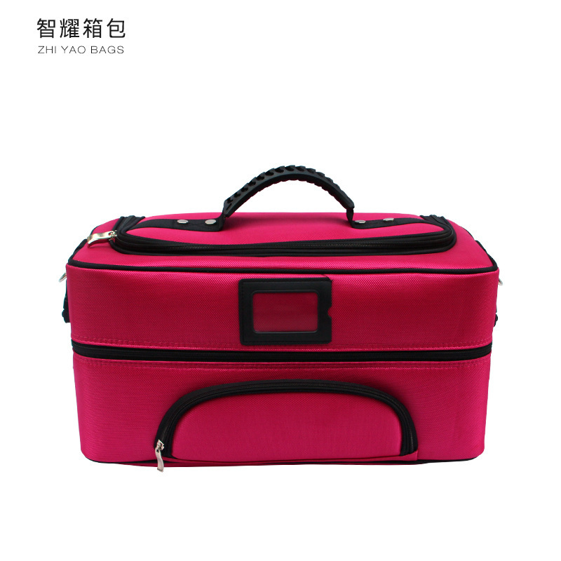 Han's make-up box, Foshan's wholesale, make-up hand-held makeup bag, beauty kit, waterproof collection.