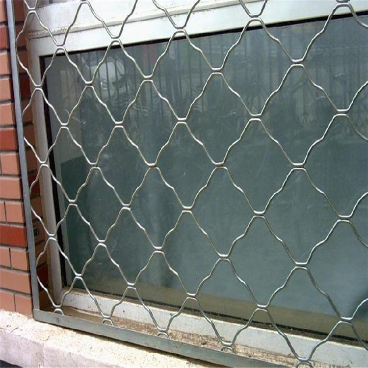 Plant supply, window-based security net, diamond-shaped zinc-plated security-meg-coated pet breeding network.