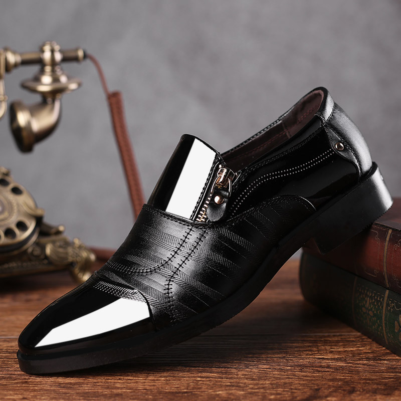 The new big man business is wearing a shoe-shoe-head man's shoe, and he's got one hair on his back.