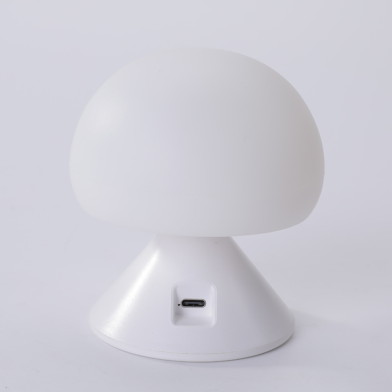 Artificial smart voice mushroom nightlights, nightlights, bedroom acoustic console lights, light-protected nightlights