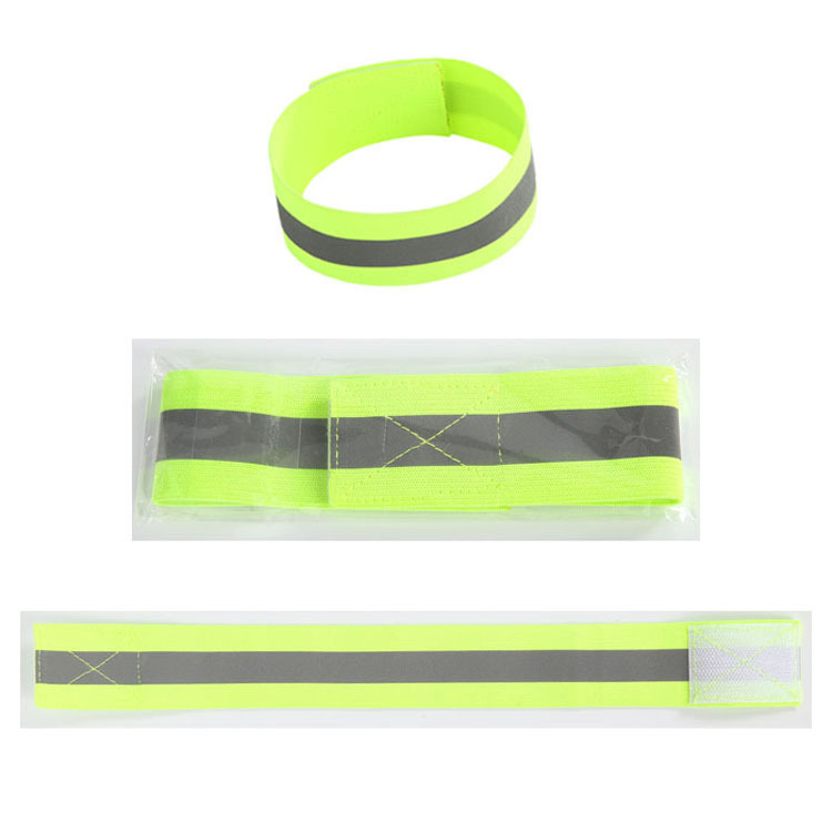 Security patrol reflecting arm with night running safety leg arm reflecting outdoor motion reflecting bracelet gift