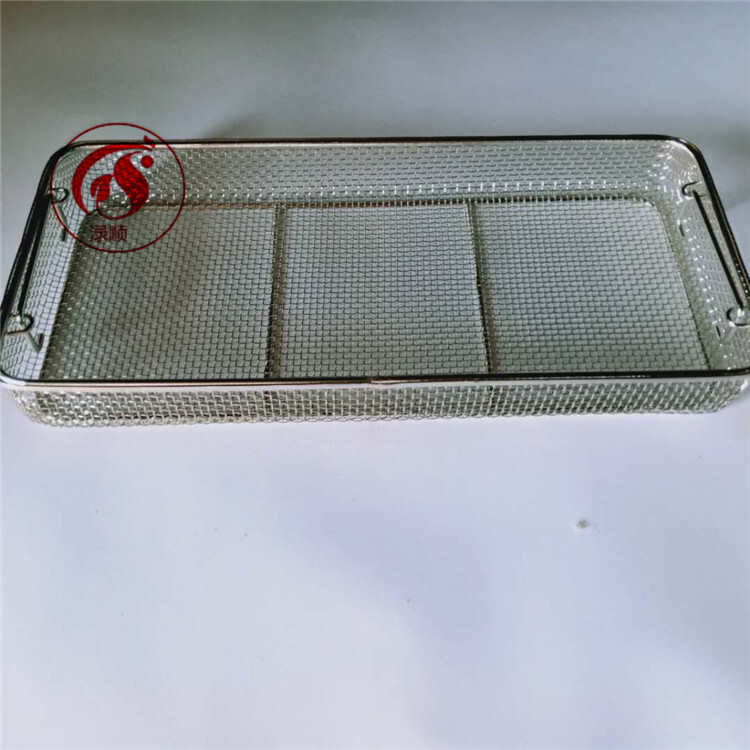 A stainless steel basket factory.