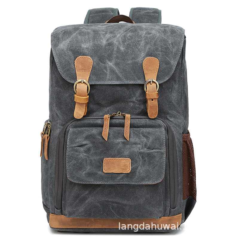 A canvas camera bag with a multi-shoulder photo kit, a new multi-purpose sheet, a male and female backpack, cross-border heat-sale backpack