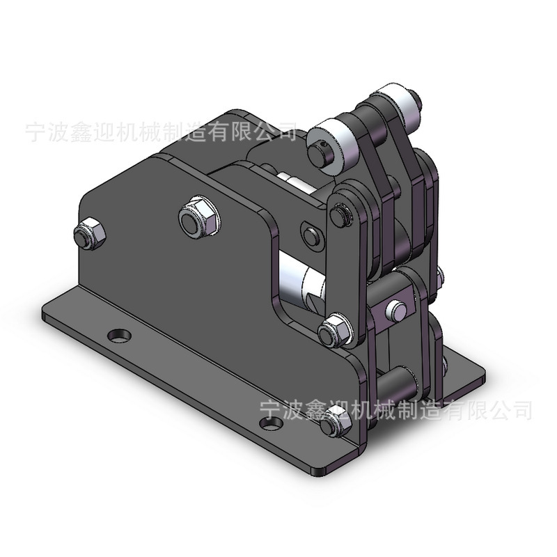 A double-link blocker, a QX-4-2 camera with a SMC cylinder shutter.