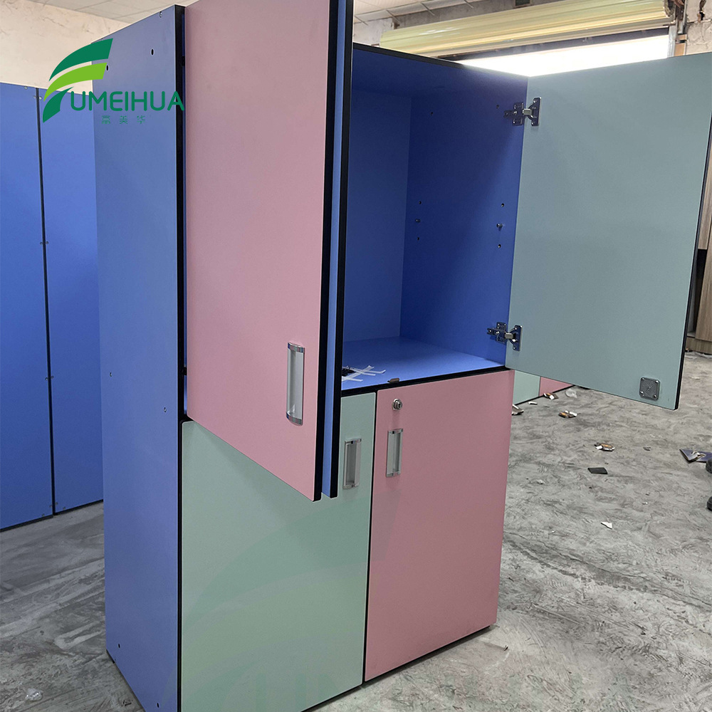 The factory's direct sales school's anti-better color-coloured locker, water-resistant gym public locker.