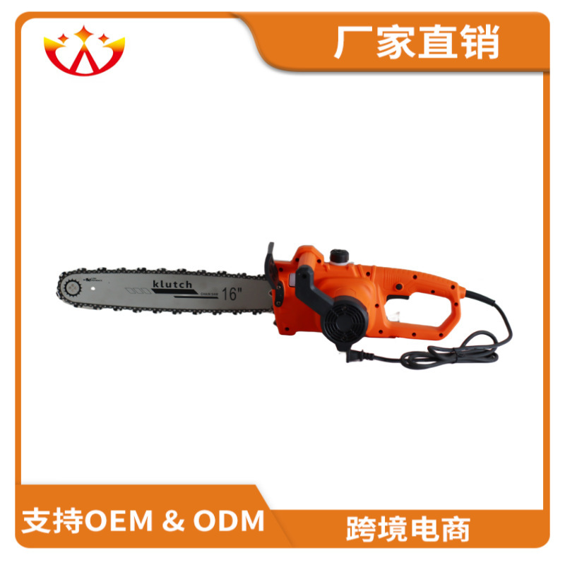 1200W Large power plug-in chainsaws logged straight through chainsaws