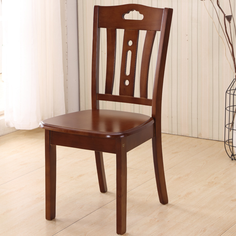 All-wood chair by back hotel restaurant with an oak chair about modern table and chair fashion furniture