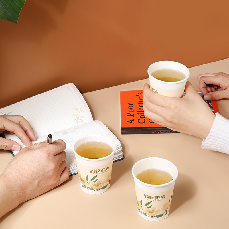 The ants' one-time cup of tea with tea cups for the tea hotel.