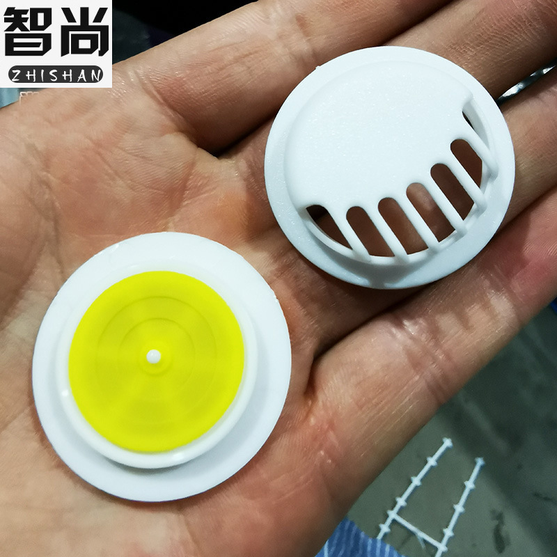 Cash respiratory valves, yellow respirator silica gaskets, TPR plant sells custom-made silica film.