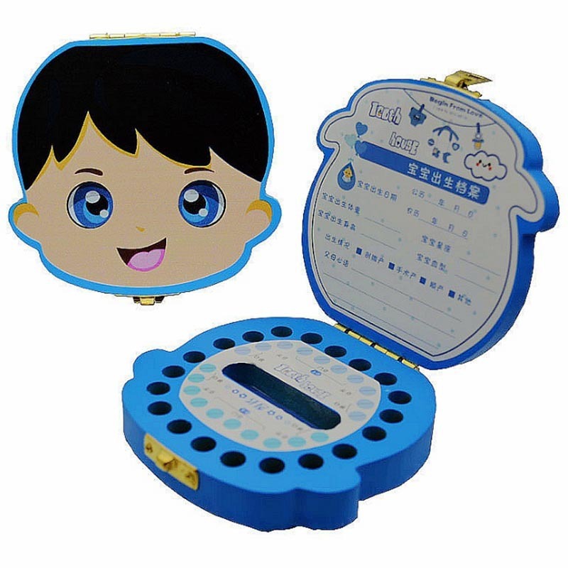 กล่องเด็ก'S Dairy Box'Sface, Boy'S Teth Resution, Food B เบบี้' Slited Teth Preservation