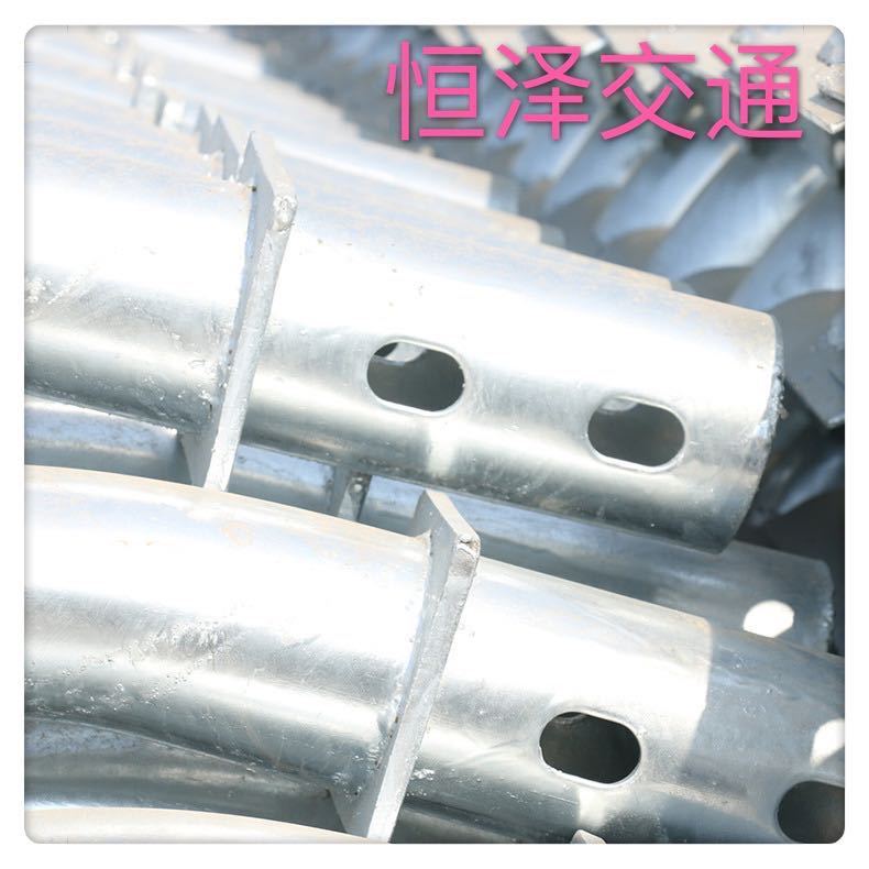 Heat-plated zinc poles, Guangdong Guangxi supply, and the plant's wholesale-heated zinc-plated bridge pillars.