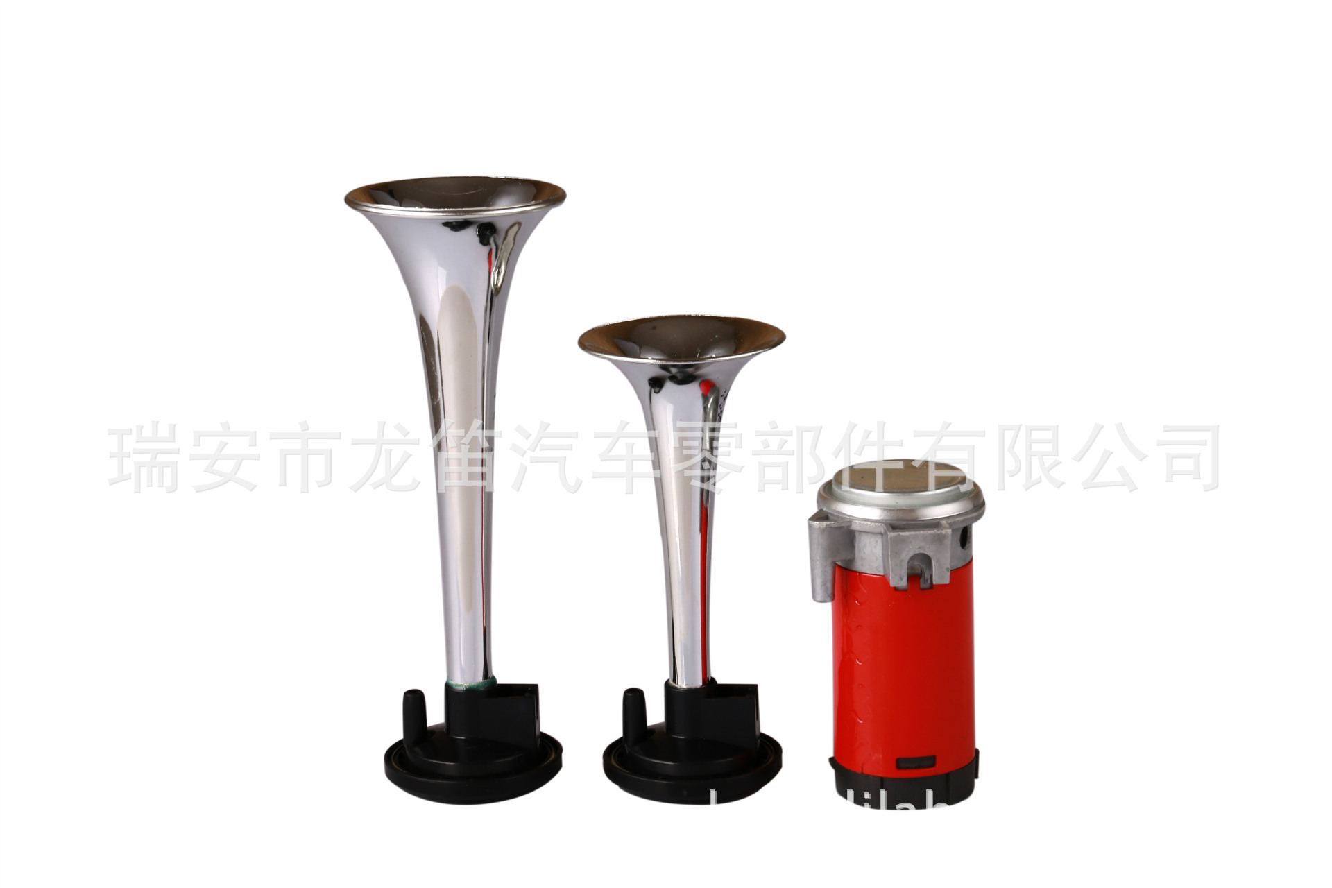廠家供應雙管電動氣喇叭/汽車氣喇叭/摩托改裝氣喇叭LD-601