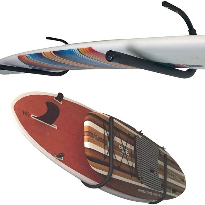 Surfing oars/ceilings, wall surfers, SUP racks, garages and homes