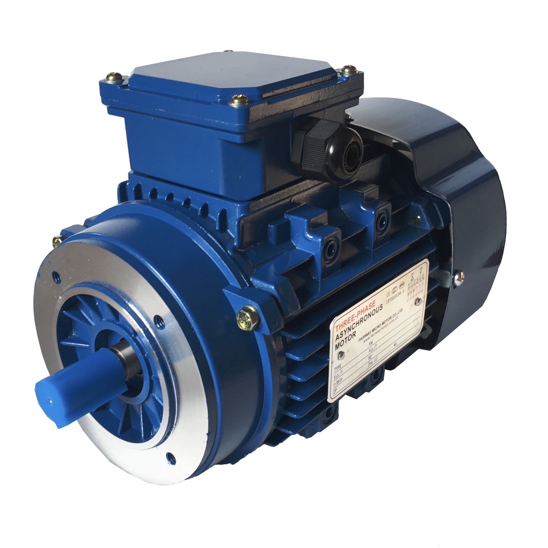 MS7136 (0.37KW-6) Động cơ ba đối xứng Máy phát điện vỏ hợp kim nhôm vuông