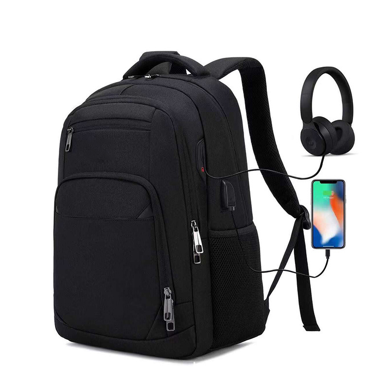 Tideback male double shoulder bag with a 17-inch computer bag for outdoor students