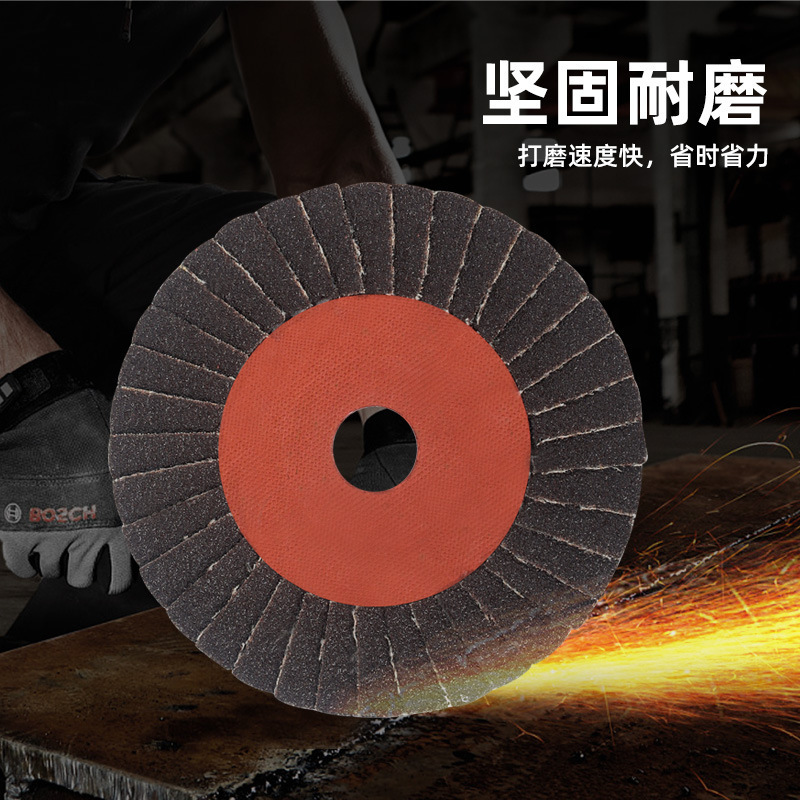 The factory provides hardware for small solar plume wheel flats to grind the polished wheel metal.