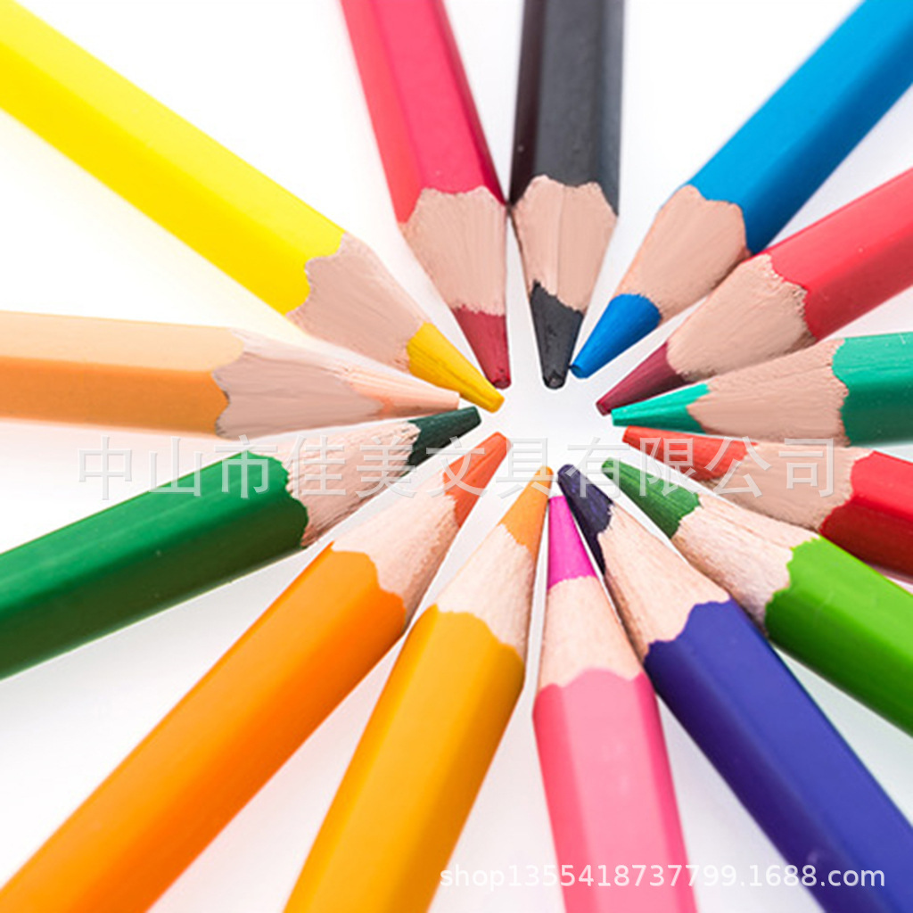 The 12-color, 24-color, 36-color, 48-colored, common-coloured, lead-coloured pencil paints are coloured.