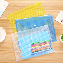 Supply of customized file bags of various sizes PP file bags A4 file bags Transparent file bags