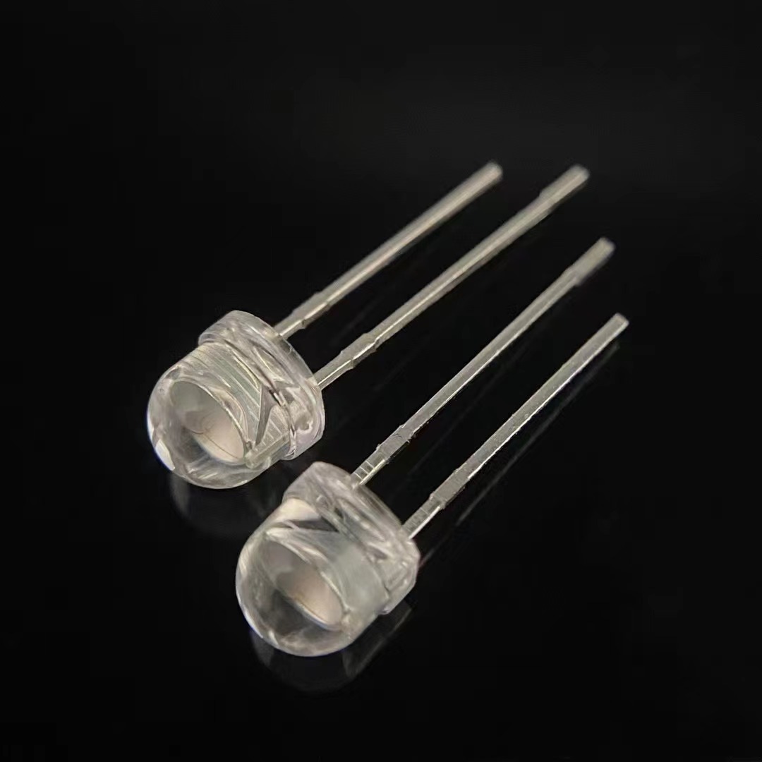 5mm straw hat white light LED light plant produces Zina tube LED low-light failure ultra-static LED distribution