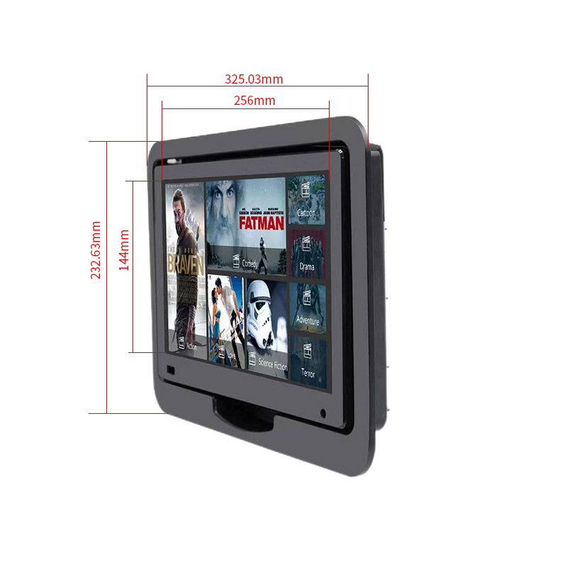 11.6-inch IPS full view of high-colour VOD bus, train, high-terrestrial Andre 10 video player