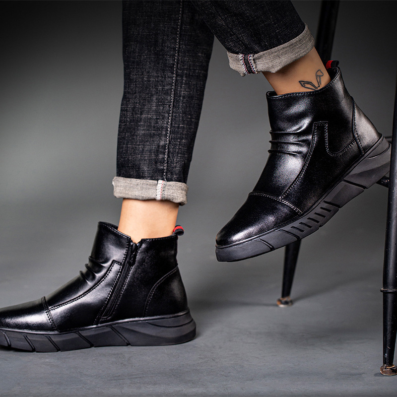 Martin Shoeman's new 2021 spring slurry-proof cow-skin shoes and retrospect shoes.