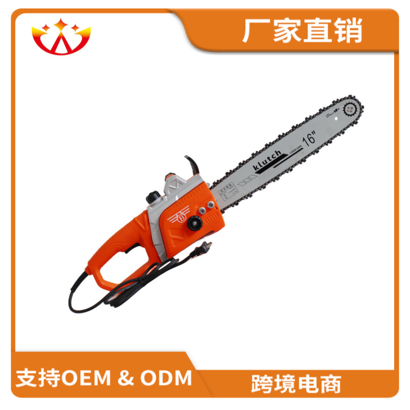 1200W Large power plug-in chainsaws logged straight through chainsaws