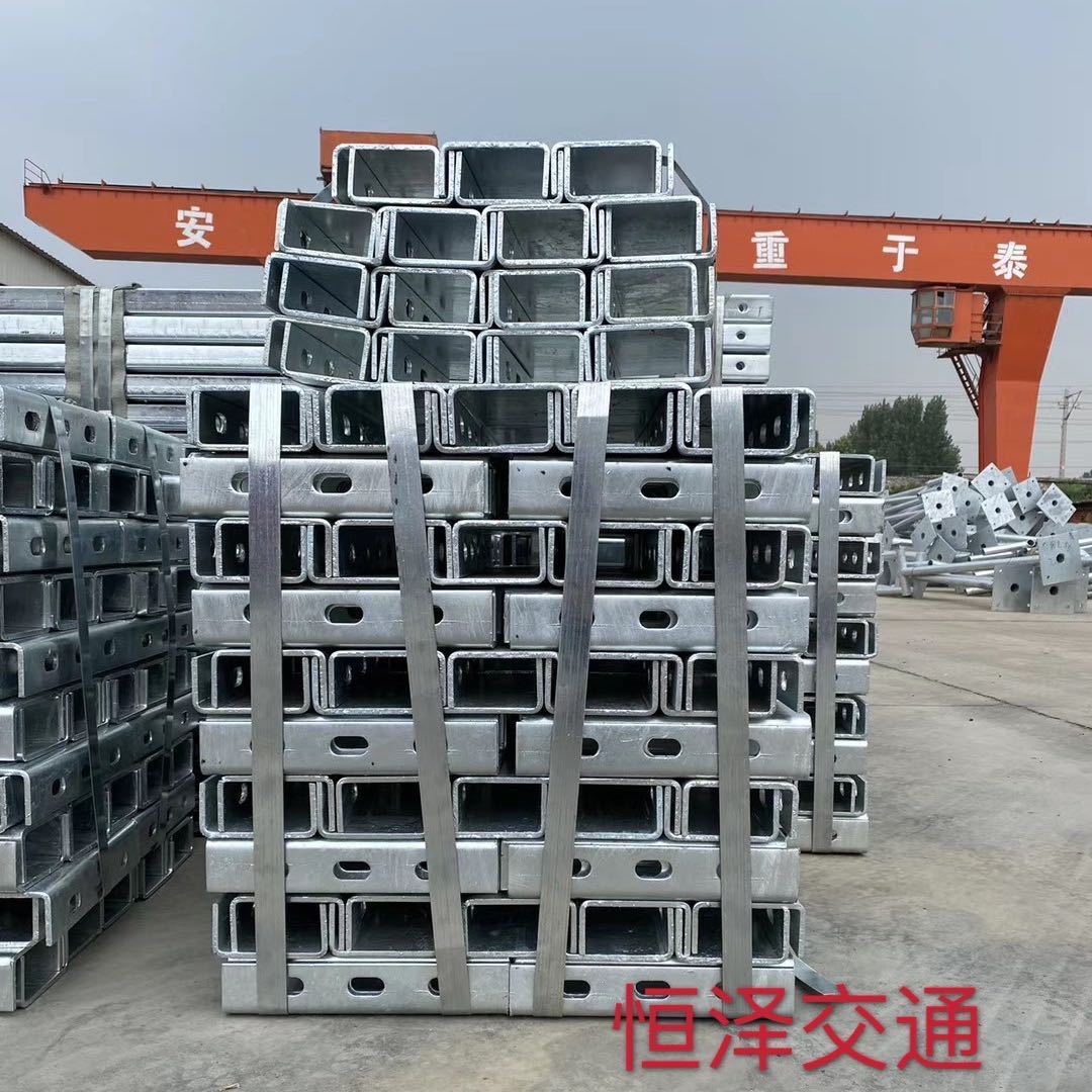 Export, trough steel poles, nation-plating zinc, trough steel poles, U columns.