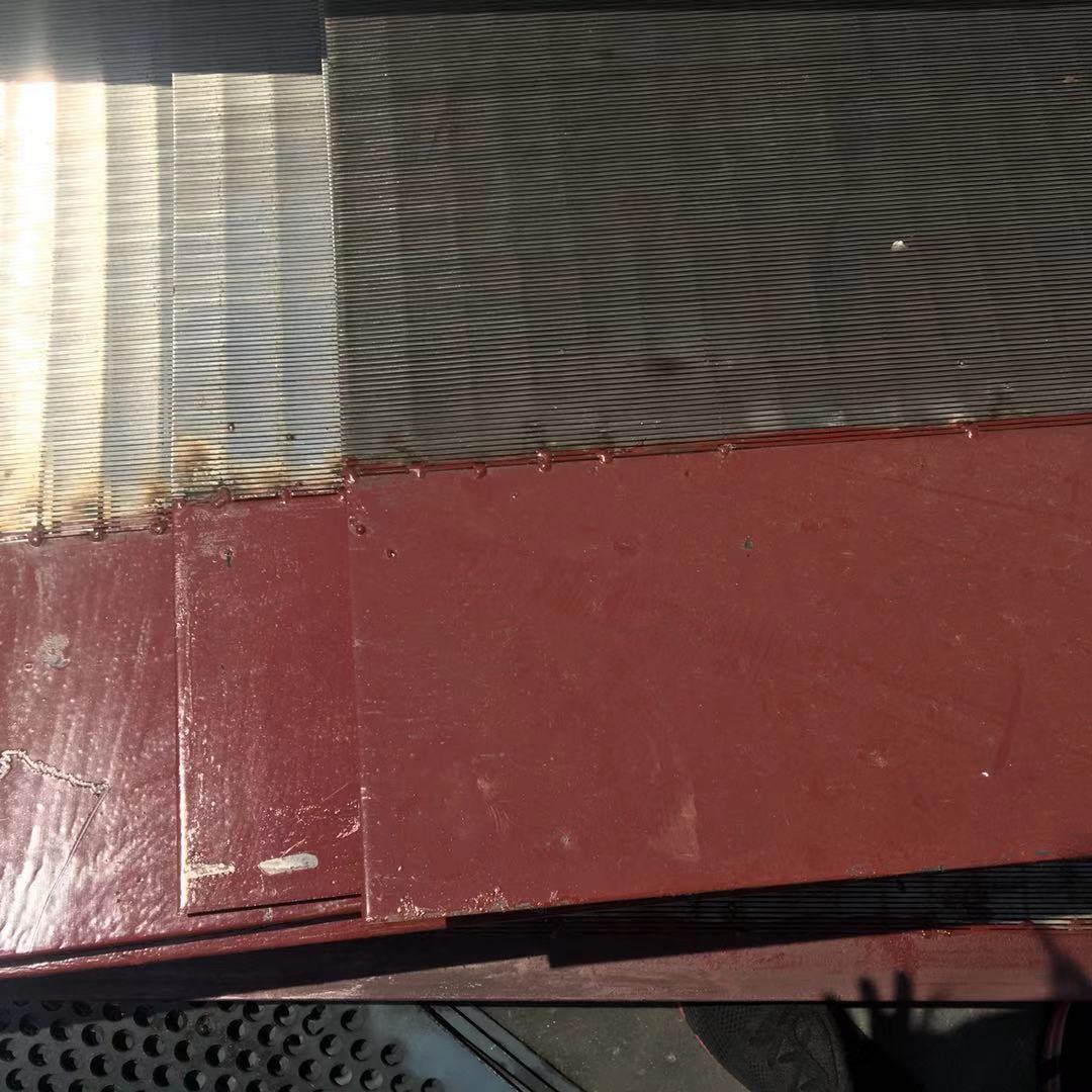 The stainless steel arc sifters cross-sectional wedge can be measured in situ by a coal wash-off dehydration.