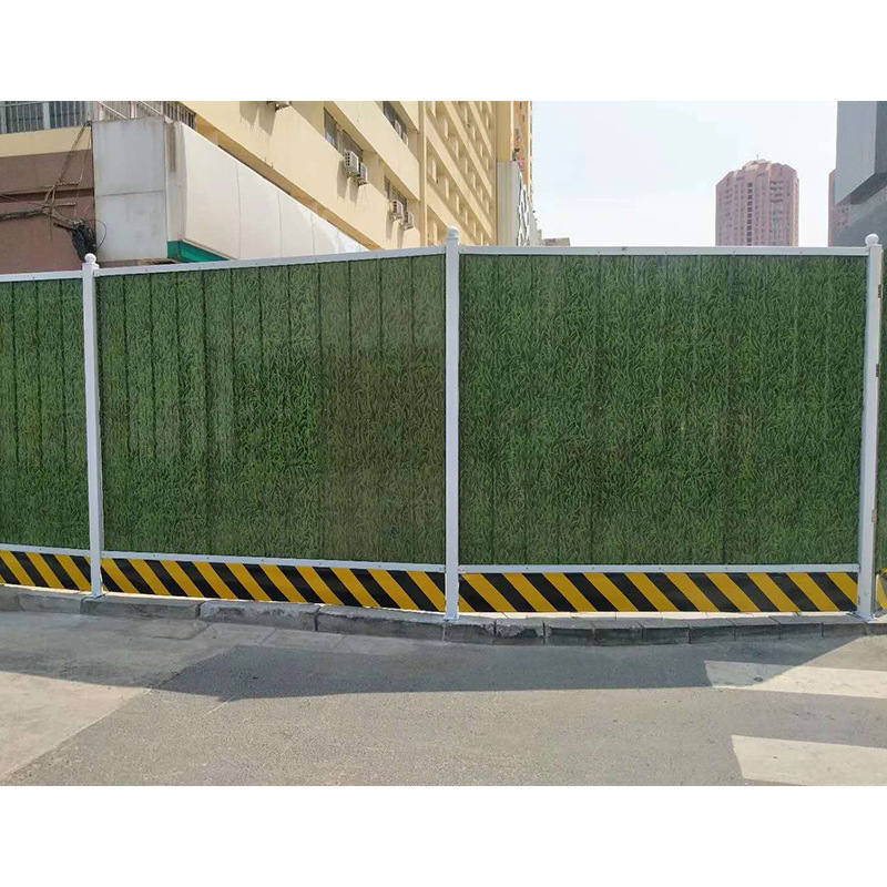 Nhà máy đã thuê và bán sơn và thép để chặn PVC và đường để chặn cảnh báo tòa nhà.