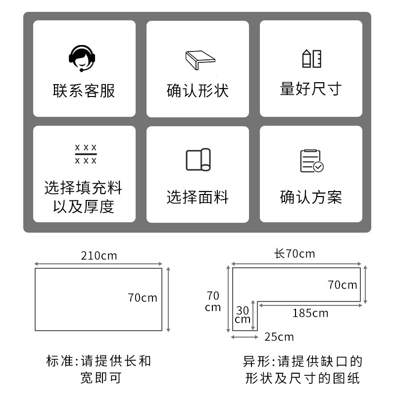 Wow, custom-made couch pads, high-density chairs, sponge cushions. The rice is sitting on the couch.