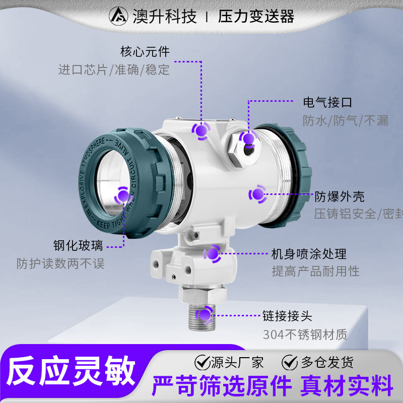 Australia's accurate blast-resistant pressure transducer, 2088 hammerhead pressure sensor, provides blast proof.