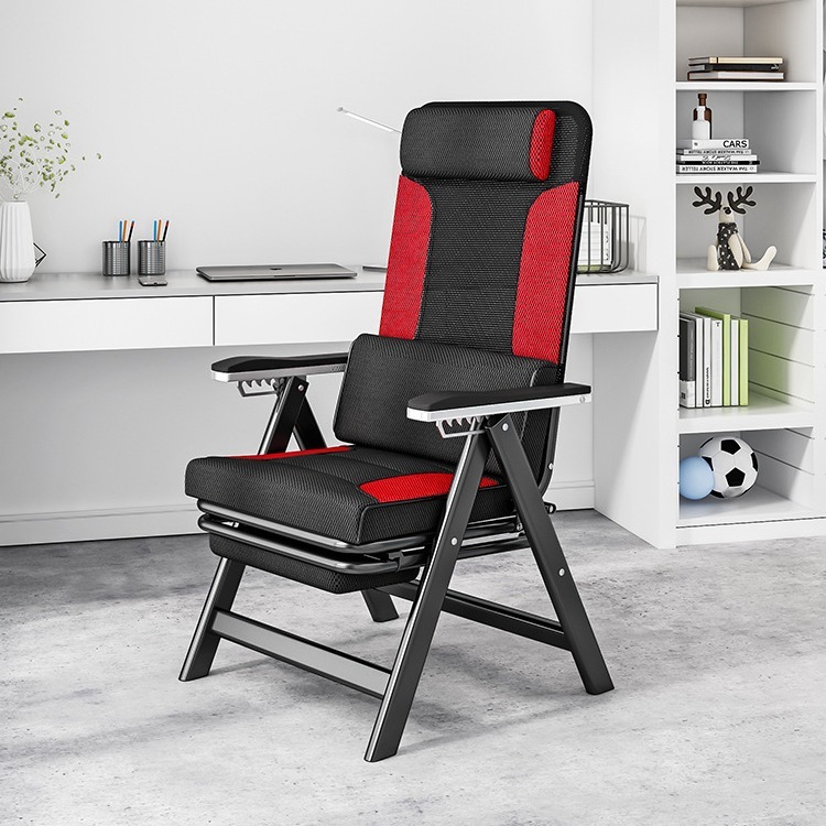 A computer chair can sit on Jane's home with electric competition on his back seat and sit on comfortable human engineering office break.