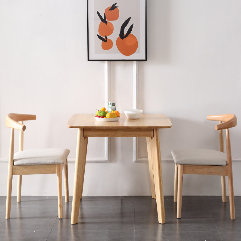 Customize the square table of the Café for home-based dining tables