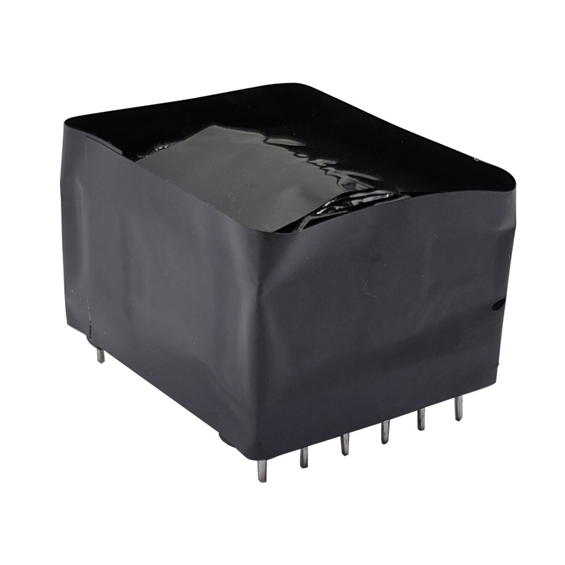 Process customised EC2834 small transformer single-phase 220v ~12v adhesive transformerefd20 24v