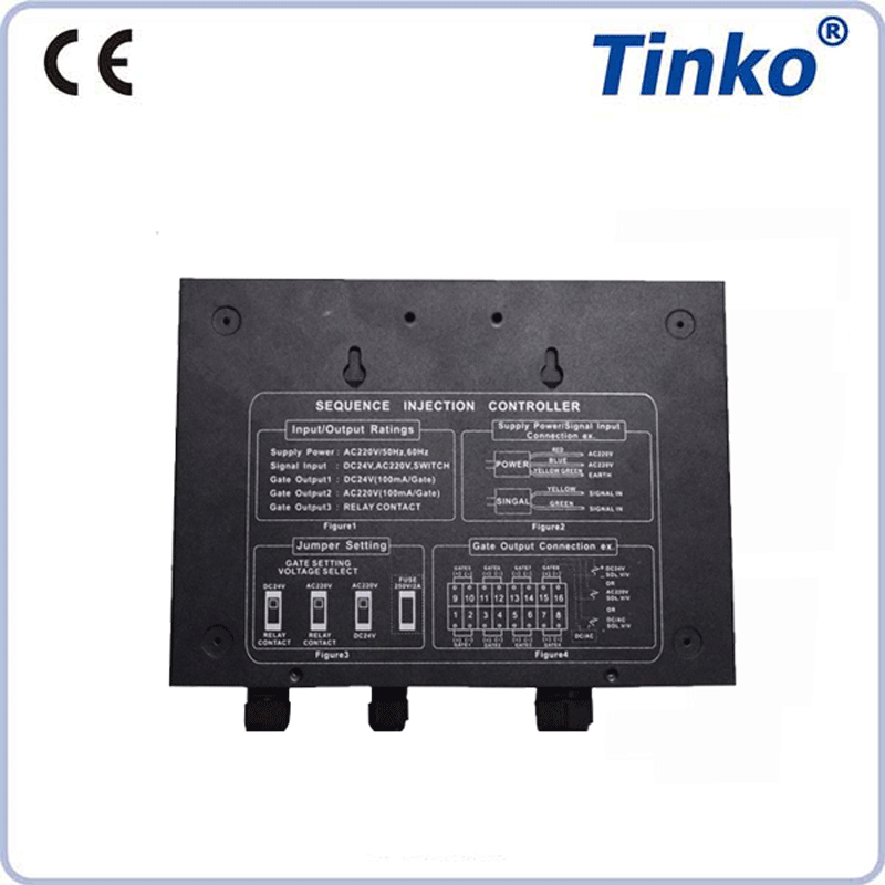 Tinko 8 thermal flow valves/prime valve time series controller, needle valve time series controller