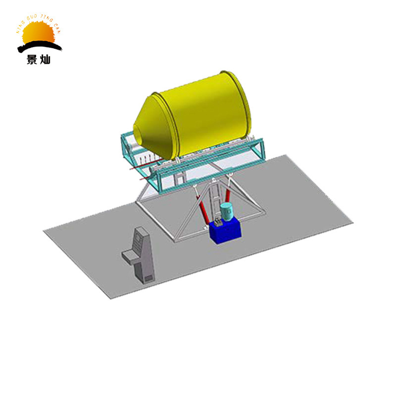 明火摇摆机滚塑设备 OEM立式水箱双轴摇摆机直燃式摇摆机