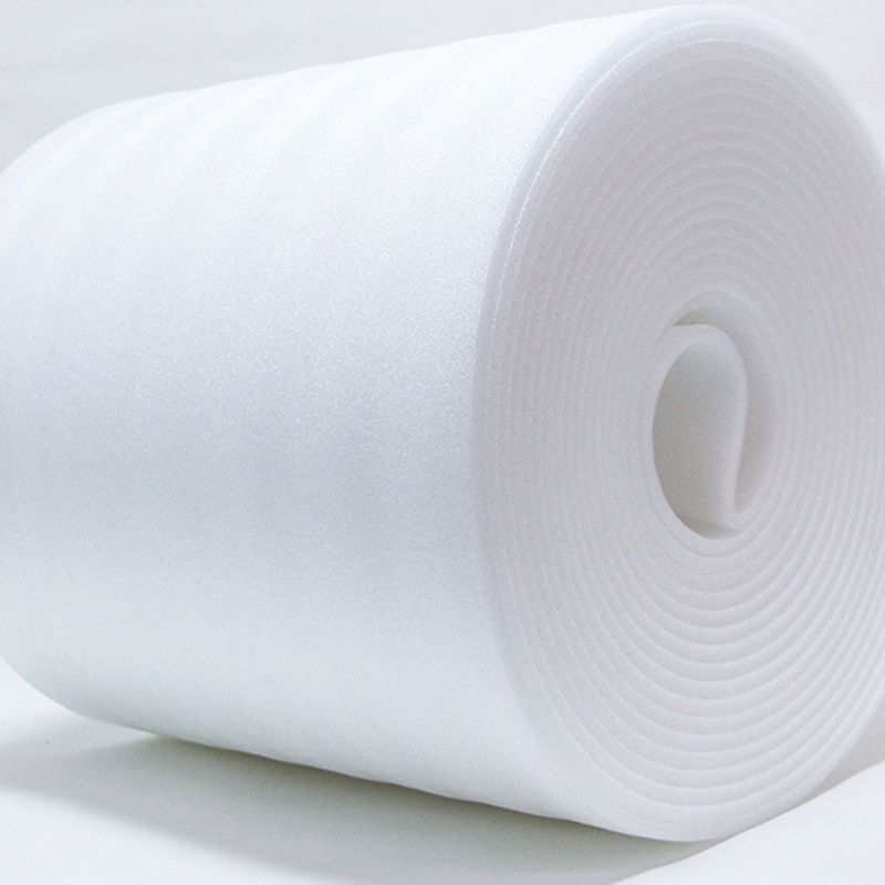 White pearl rolls of one metre wide, dense pearl cotton epe soft foam sheet, tremors reduction packaging