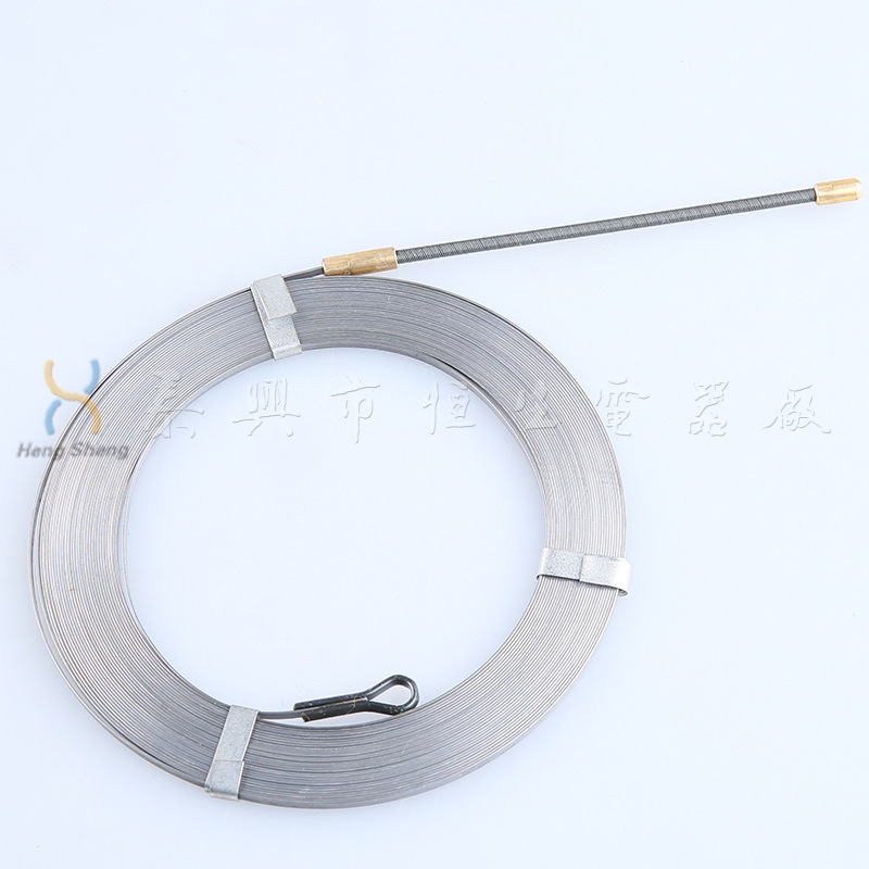 金屬扁鋼絲引線拉線器穿牆線 15m cable puller【可拍】