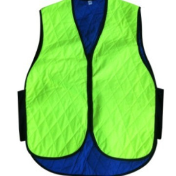 The plant's live supply of cooling rescue vests.