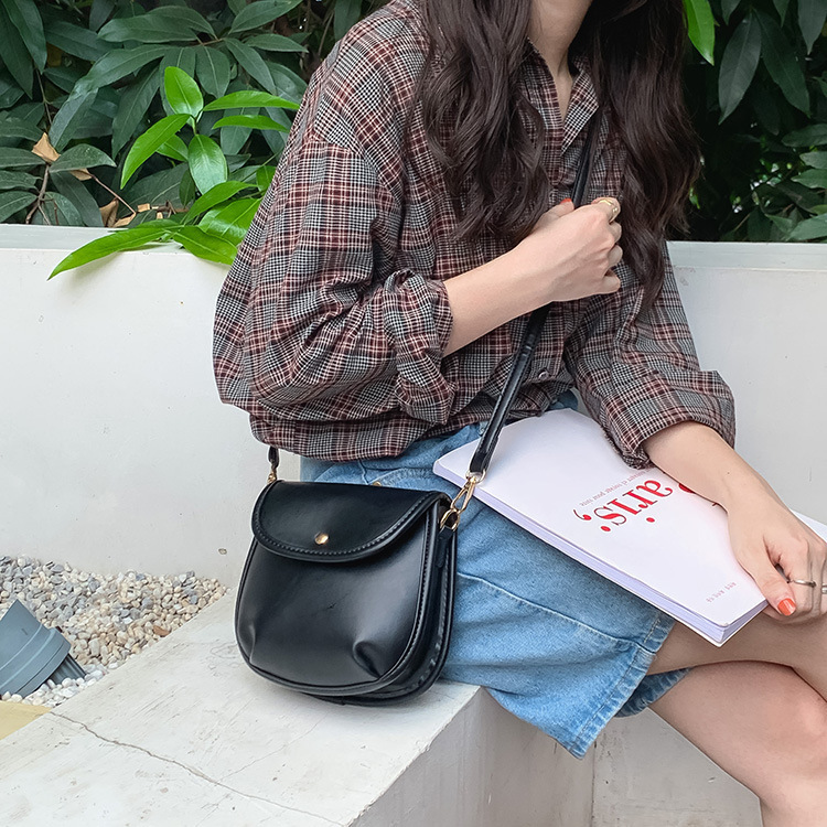 ตัวใหม่ที่มีถุงใบหนึ่ง น่ากิน ถุงใบเดียวของเกาหลี และถุงผู้หญิง PU