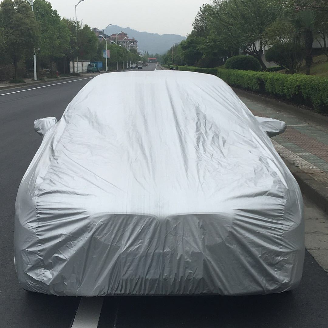 Cross-border bursting 170T silver, general-purpose car hoods, rain, dust, sun.