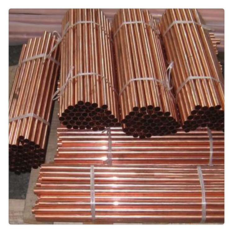 Available brass tubes, purple tubes, commonly used specifications for air-conditioning copper tubes, 6.35 mm UV tubes